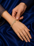 Royal Crystal Butterfly Bracelet LT-555 (Premium Packaging)