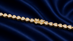 Royal Crystal Butterfly Bracelet LT-555 (Premium Packaging)